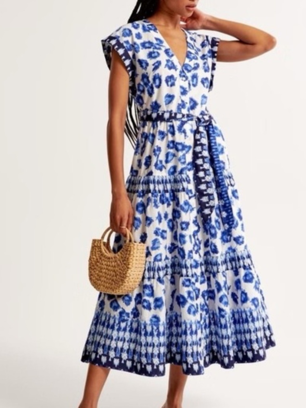 NWT Abercrombie & Fitch floral maxi dress